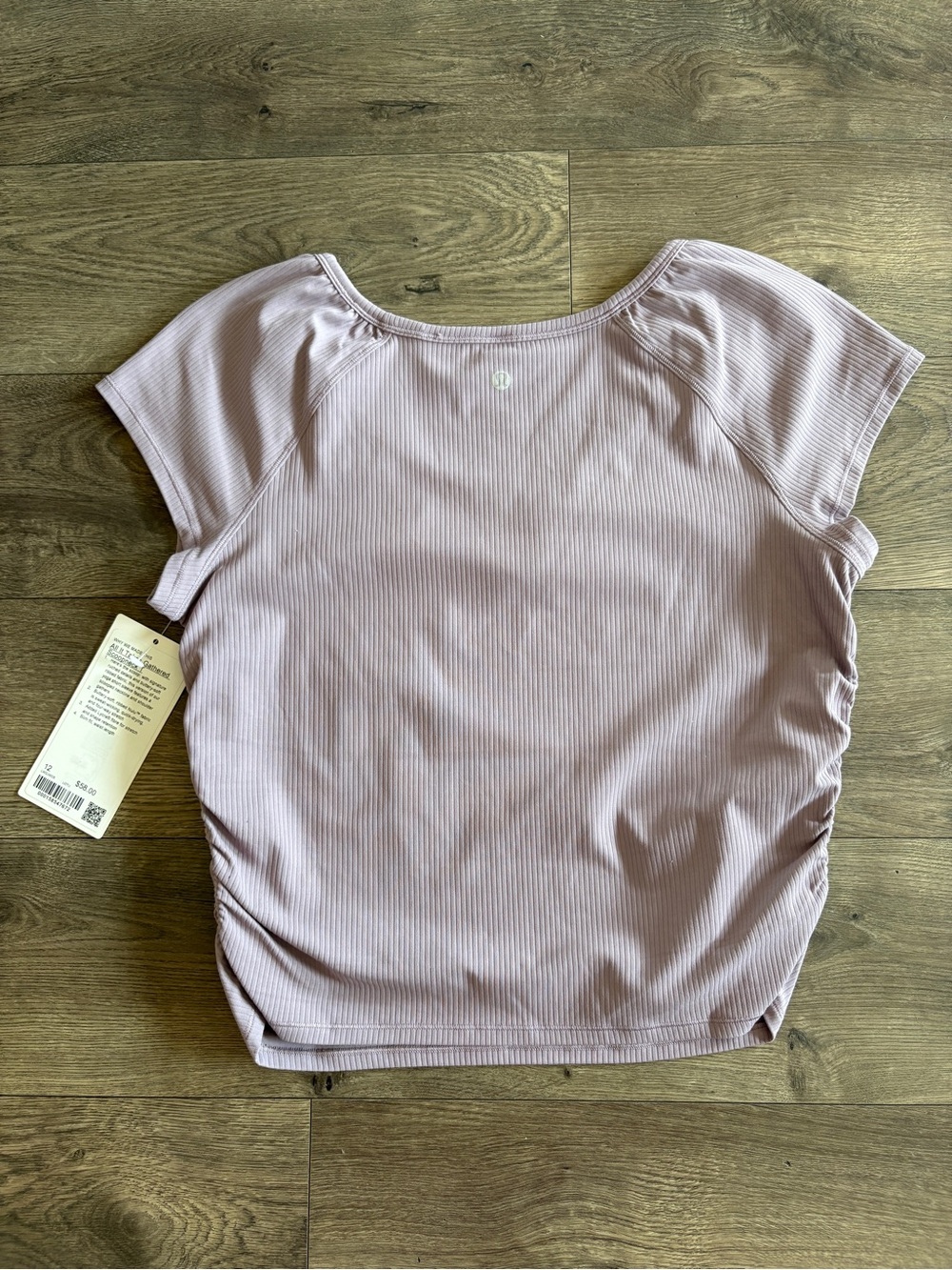 Lululemon Ribbed Ruche-Side Top - Picture 5 of 9